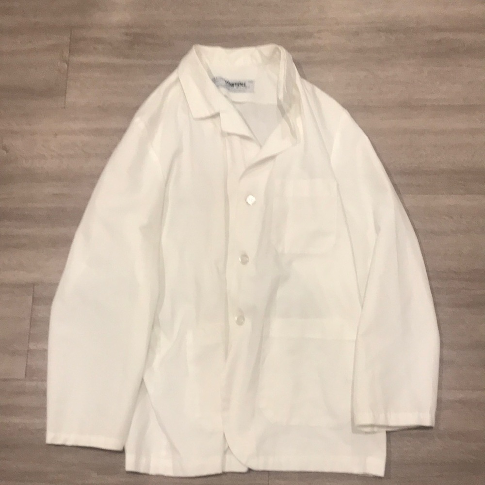 White lab coat